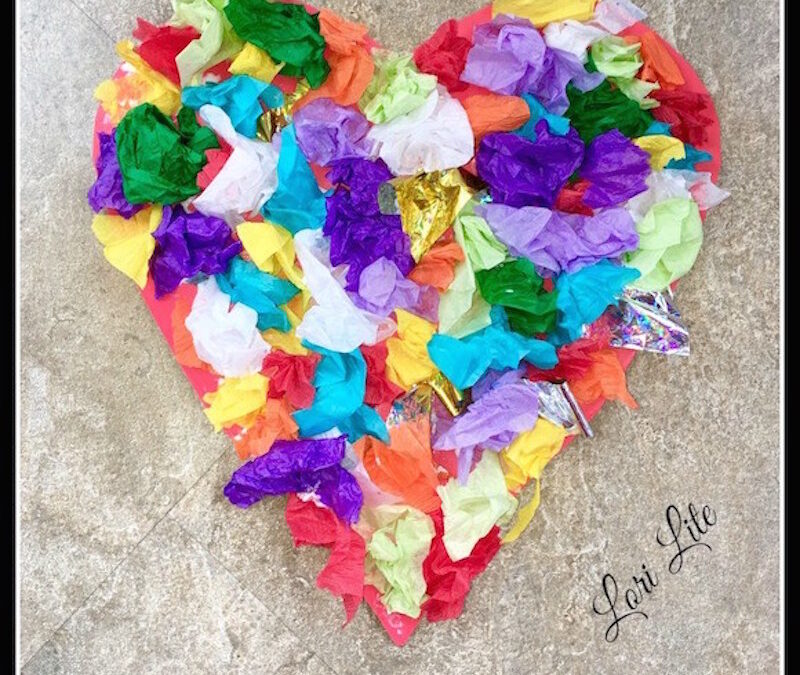 Arts and Crafts Heart Project For Kids: Upcycle, Reuse, and Reduce Stress